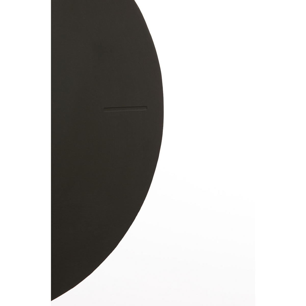 UHR Waiwo Schwarz 30/10/45.5 cm - Schwarz, Metall (10/45.5/30cm) - Light & Living