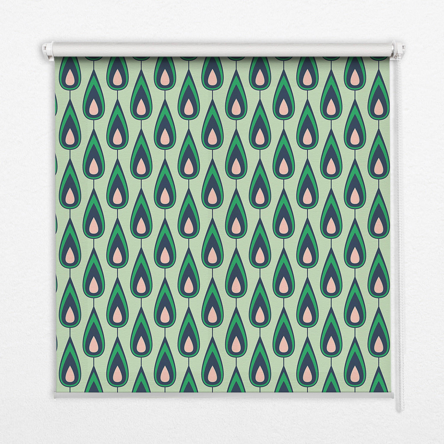 TULUP VNITŘNÍ roleta - okenní roleta - roleta - 100x180 cm - Kreslené avokádo