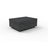 COUCHTISCH COLORADO aus GF-Beton Rechteck, Wetterbeständig, 86x66x36 cm - Dunkelgrau, Naturmaterialien (86/66/36cm) - Elementi