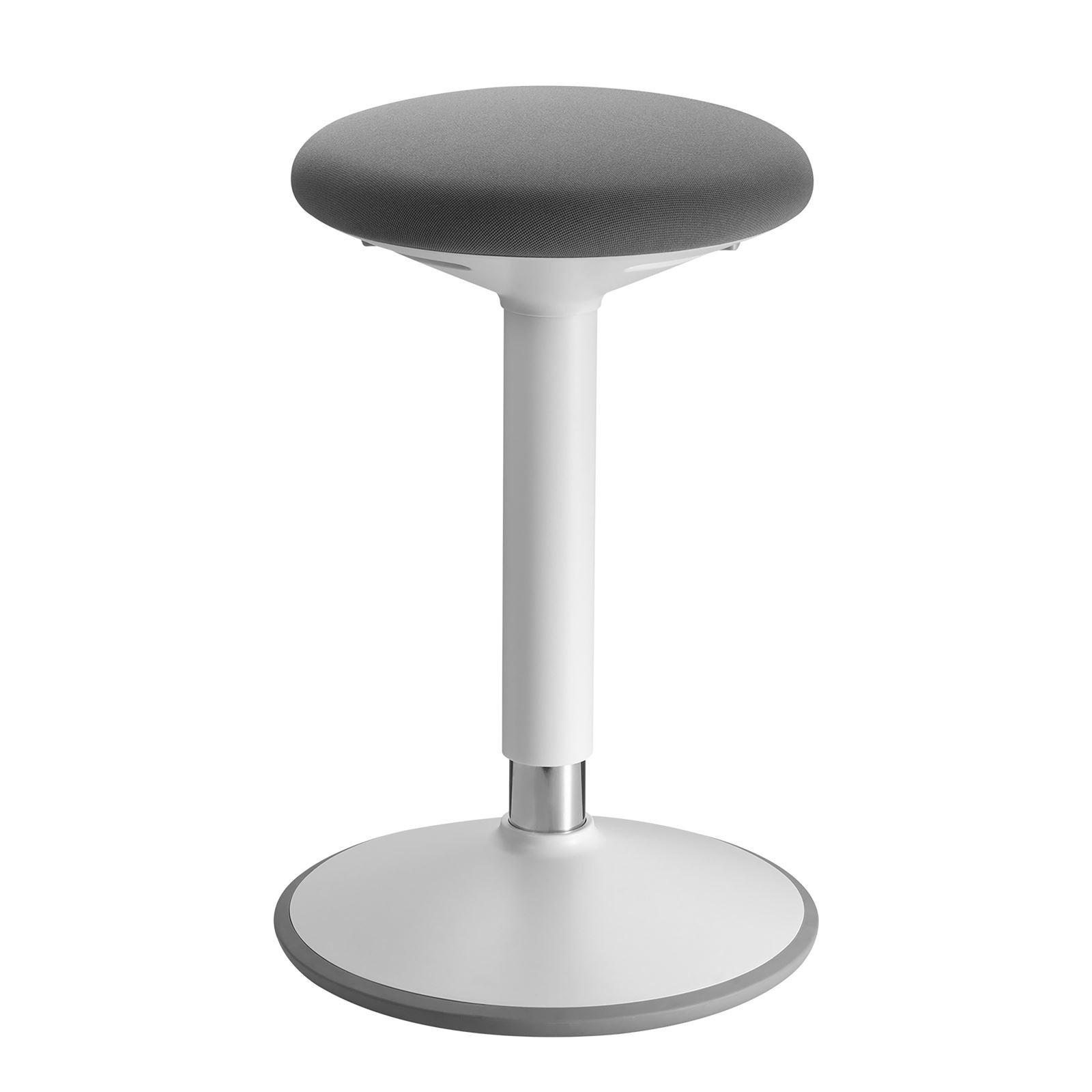 BÜROHOCKER NEW YORK - Grau, Textil (36/81/36cm) - IDIMEX