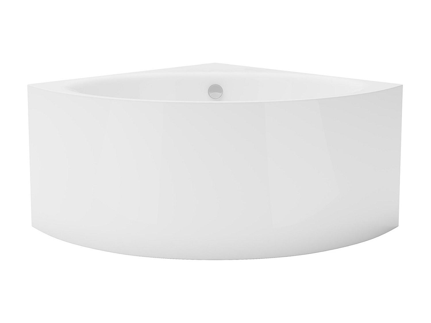 BADEWANNE (Standard) - 1 Person - Acryl - Weiß - Weiß, Kunststoff (120/63/120cm) - Vente-Unique