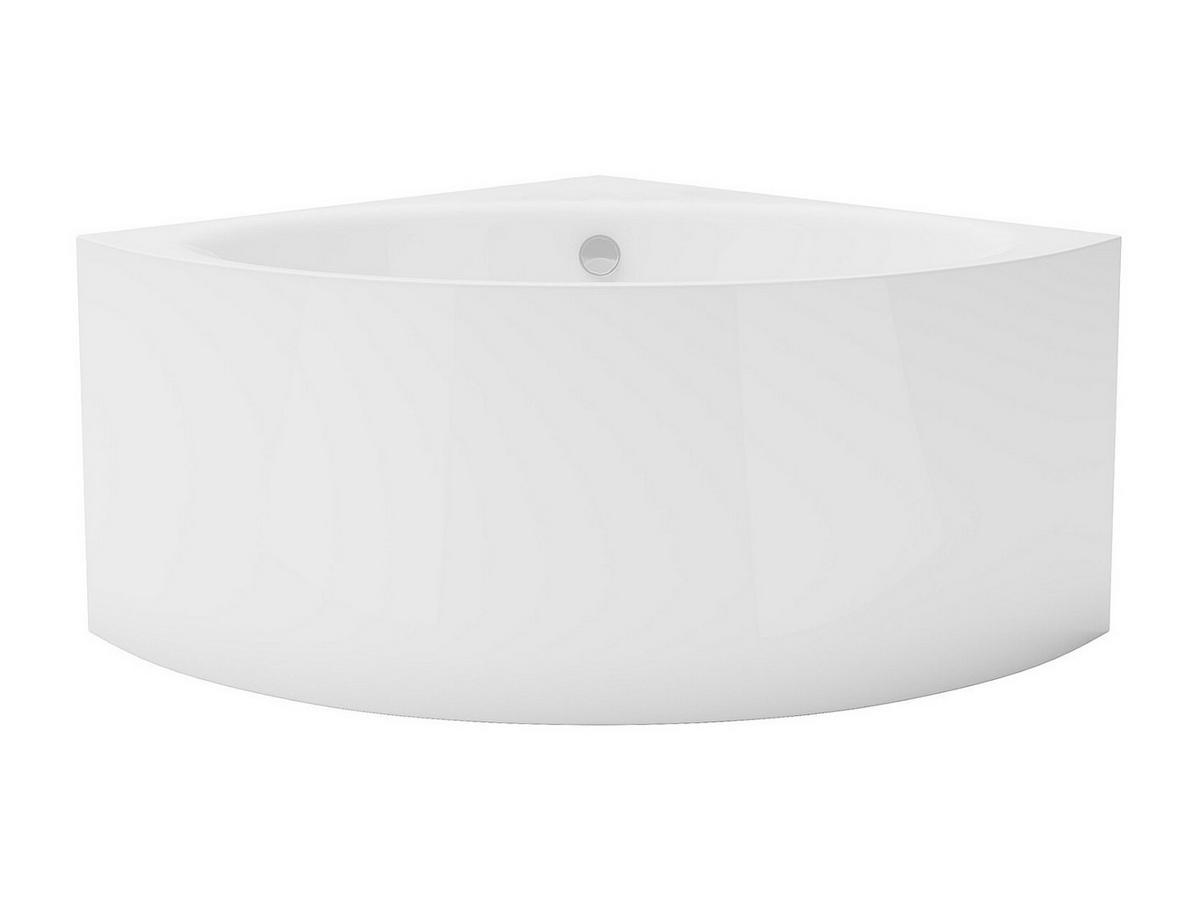 BADEWANNE (Standard) - 1 -Sitzer - Acryl - weiß - COBITIS - Weiß, Kunststoff (120/63/120cm) - Vente-Unique