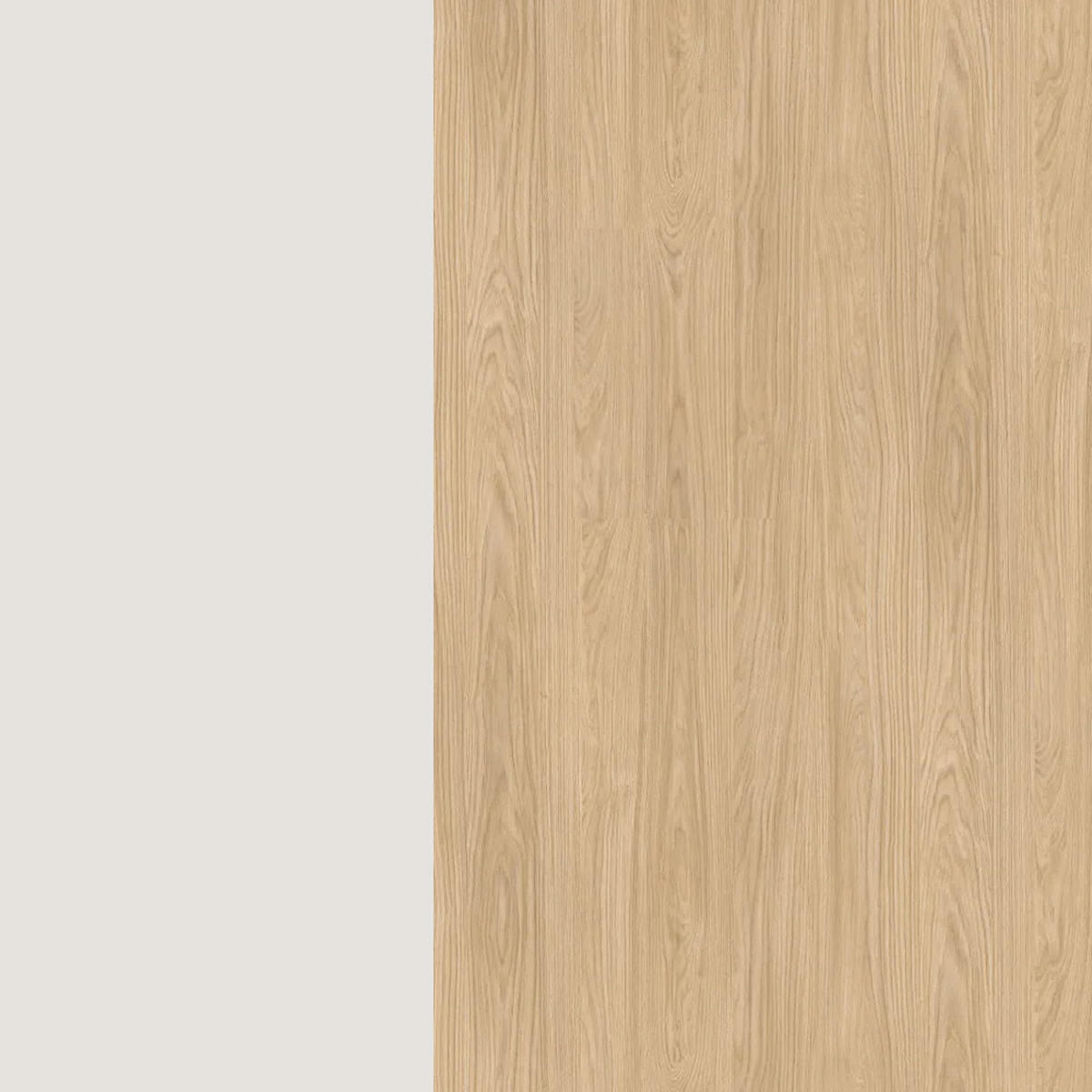 KÜCHENZEILE Casella 15-teilig Grau / Casella Eiche Natur hell - Hellbraun/Grau, Holzwerkstoff/Metall (360/207/270cm) - Feldmann-Wohnen