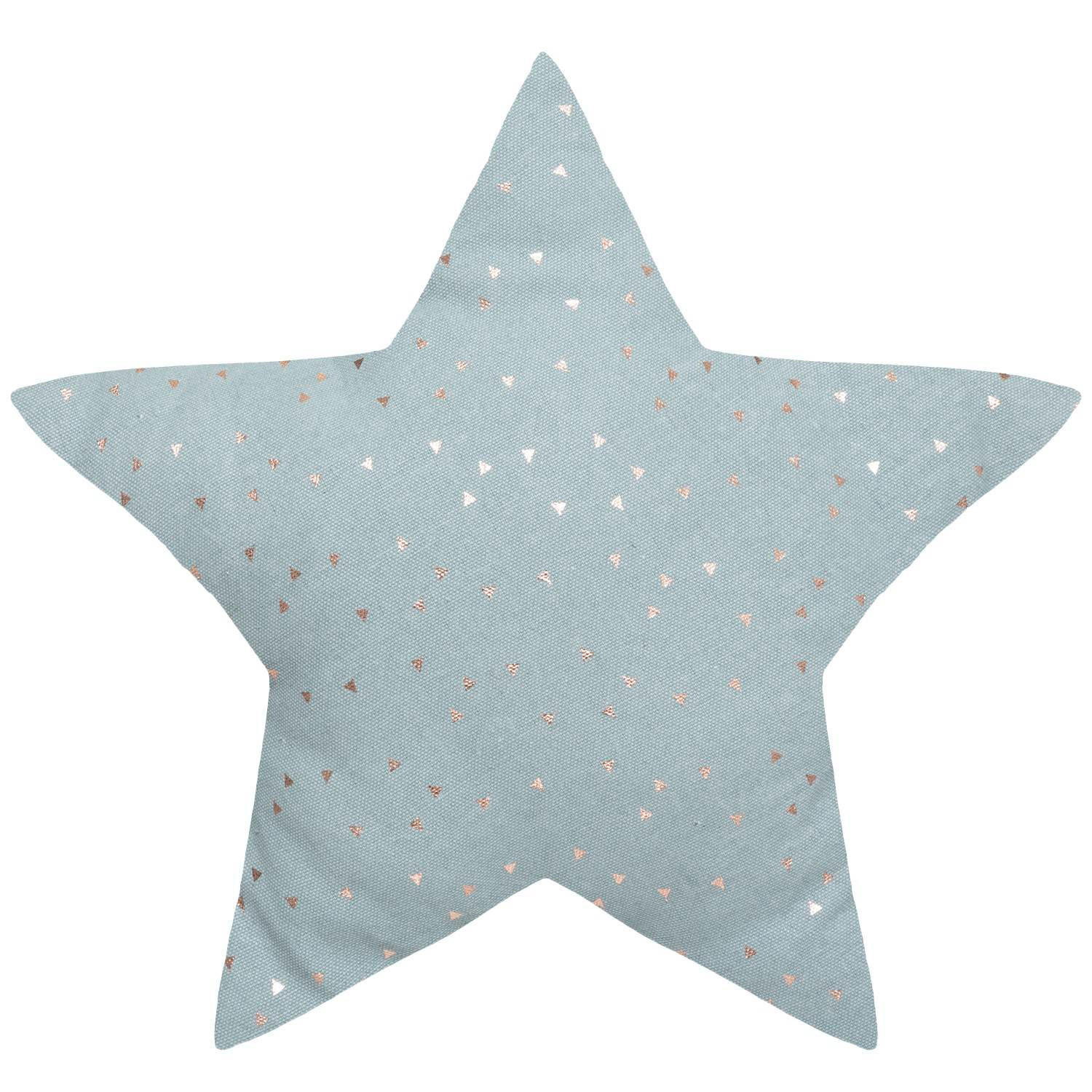 ZIERKISSEN 40/40 cm - Blau, Naturmaterialien (40/40cm) - Atmosphera for kids