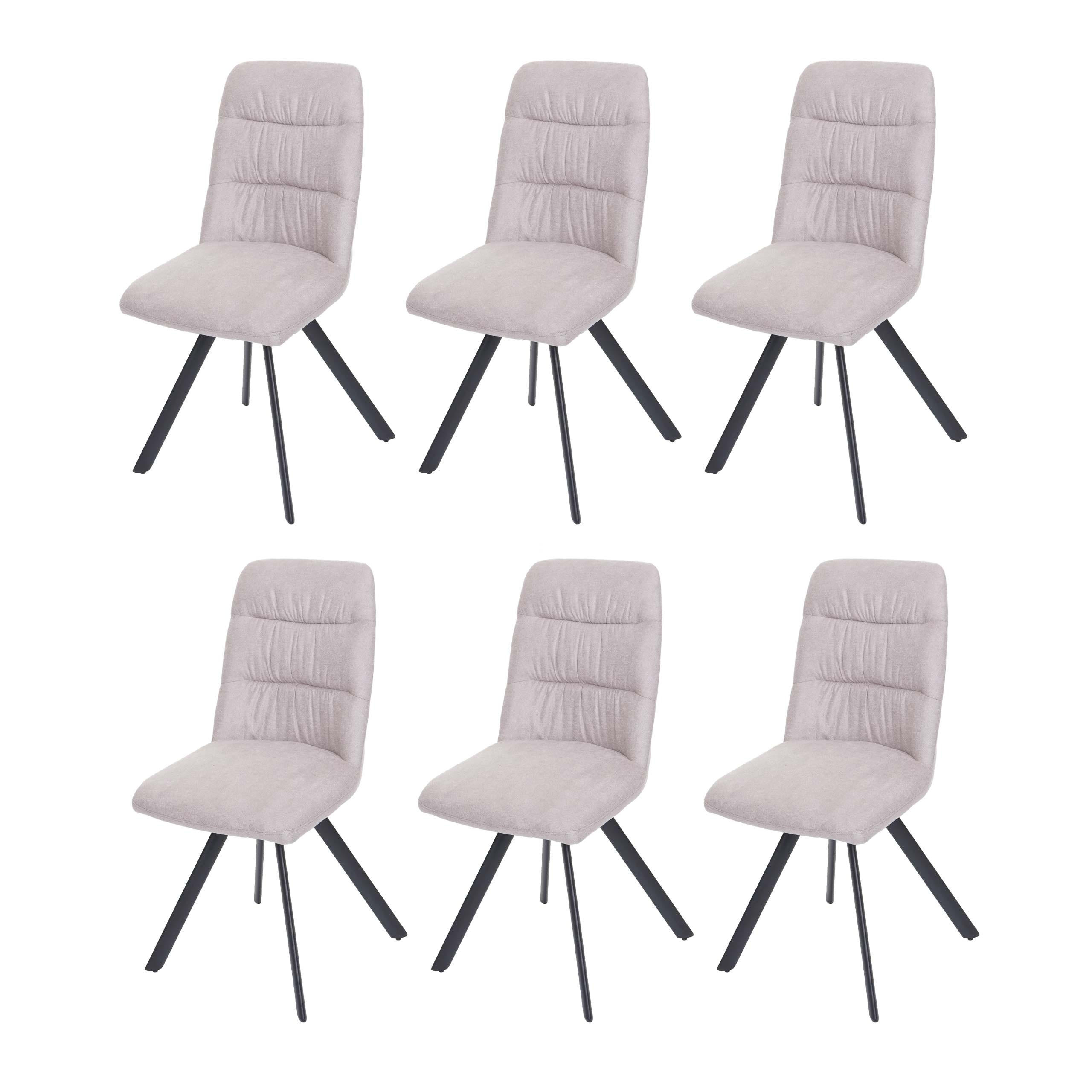 ESSZIMMERSTUHL Beige 6er-Set - Beige, Textil (45/94/45cm) - MCW