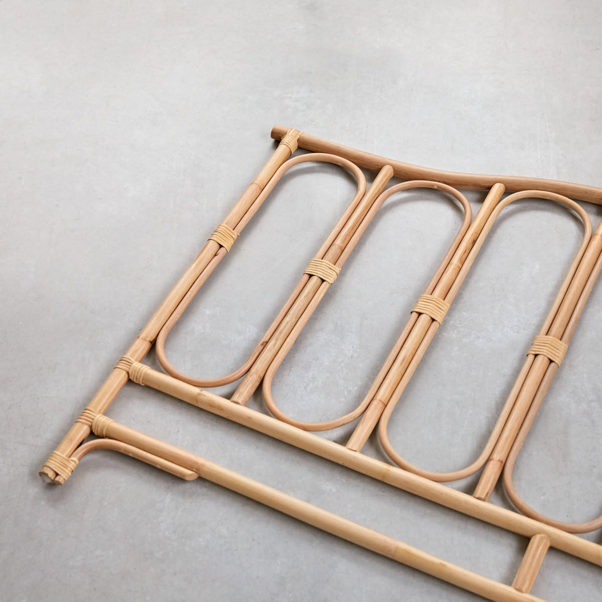 KOPFTEIL Ondine Natur aus Rattan - Naturfarben, Naturmaterialien (160/100/3cm) - Tikamoon