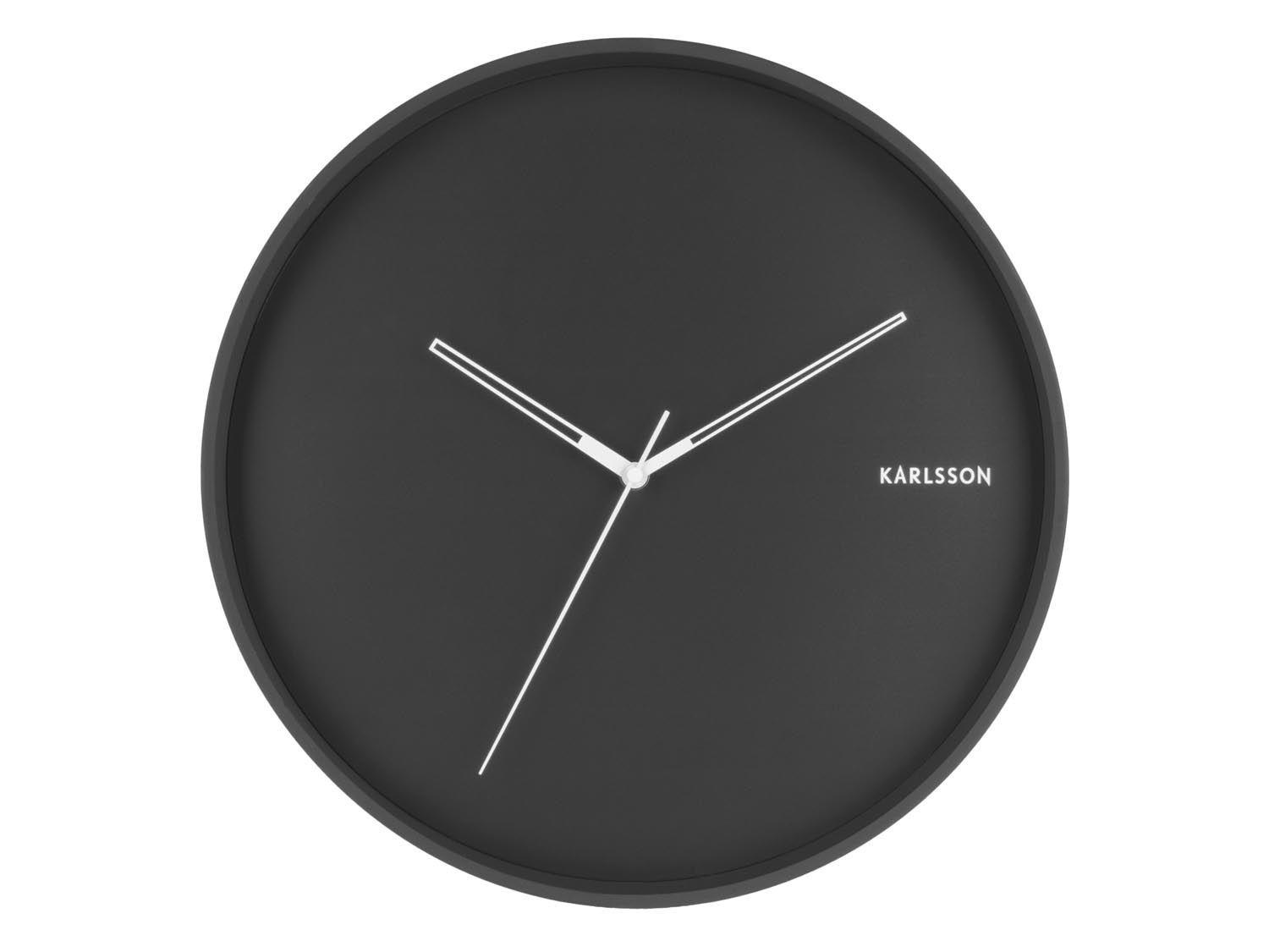 WANDUHR Hue Ø40 cm - Schwarz, Metall (40/40/4.5cm) - Karlsson