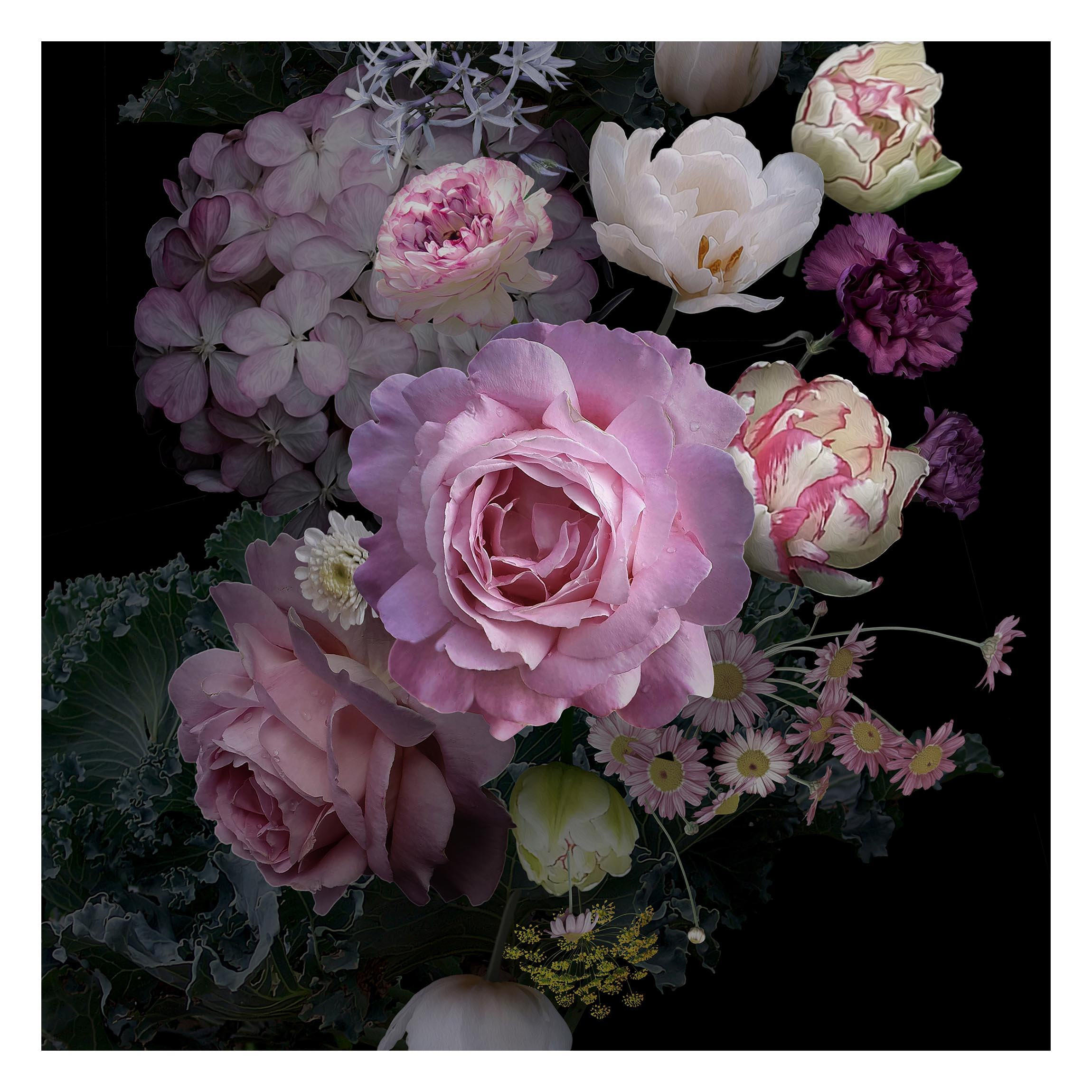 Bilderwelten Fototapete Rosa 288x288 cm