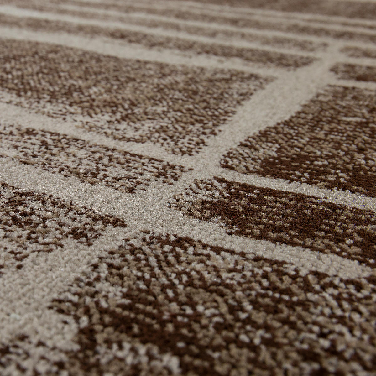 KURZFLORTEPPICH 70/250 cm Ece 924 - Braun, Textil (70/250cm) - Paco Home