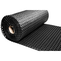 GUMMI RINGMATTE auf Rolle - Stärke 23 mm - Breite 100 cm - Schwarz, Naturmaterialien (100/100cm) - IVOL