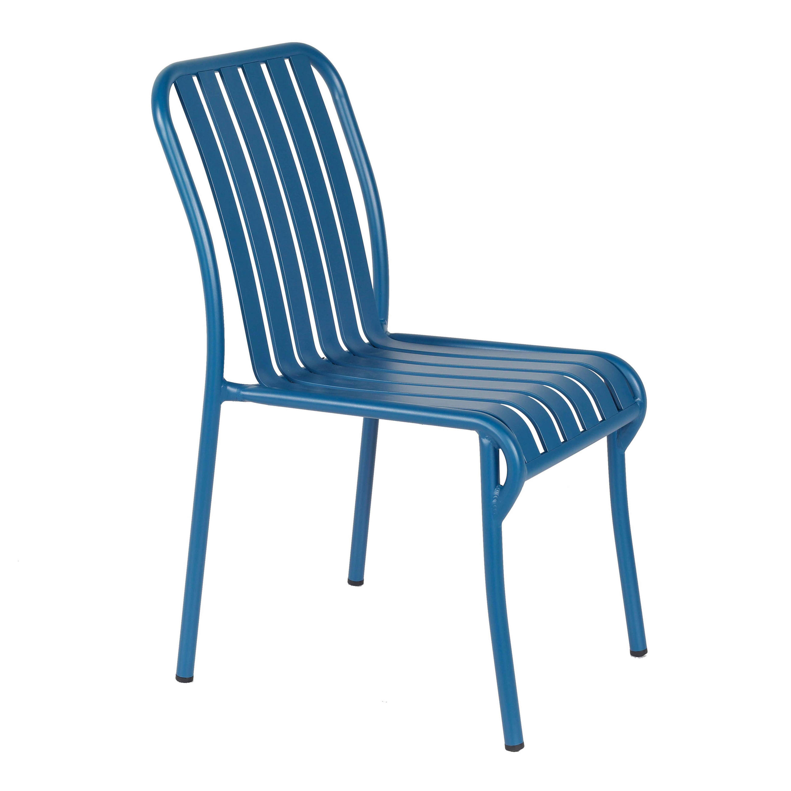 Oviala Gartenstuhl, Blau 46x85x61 cm