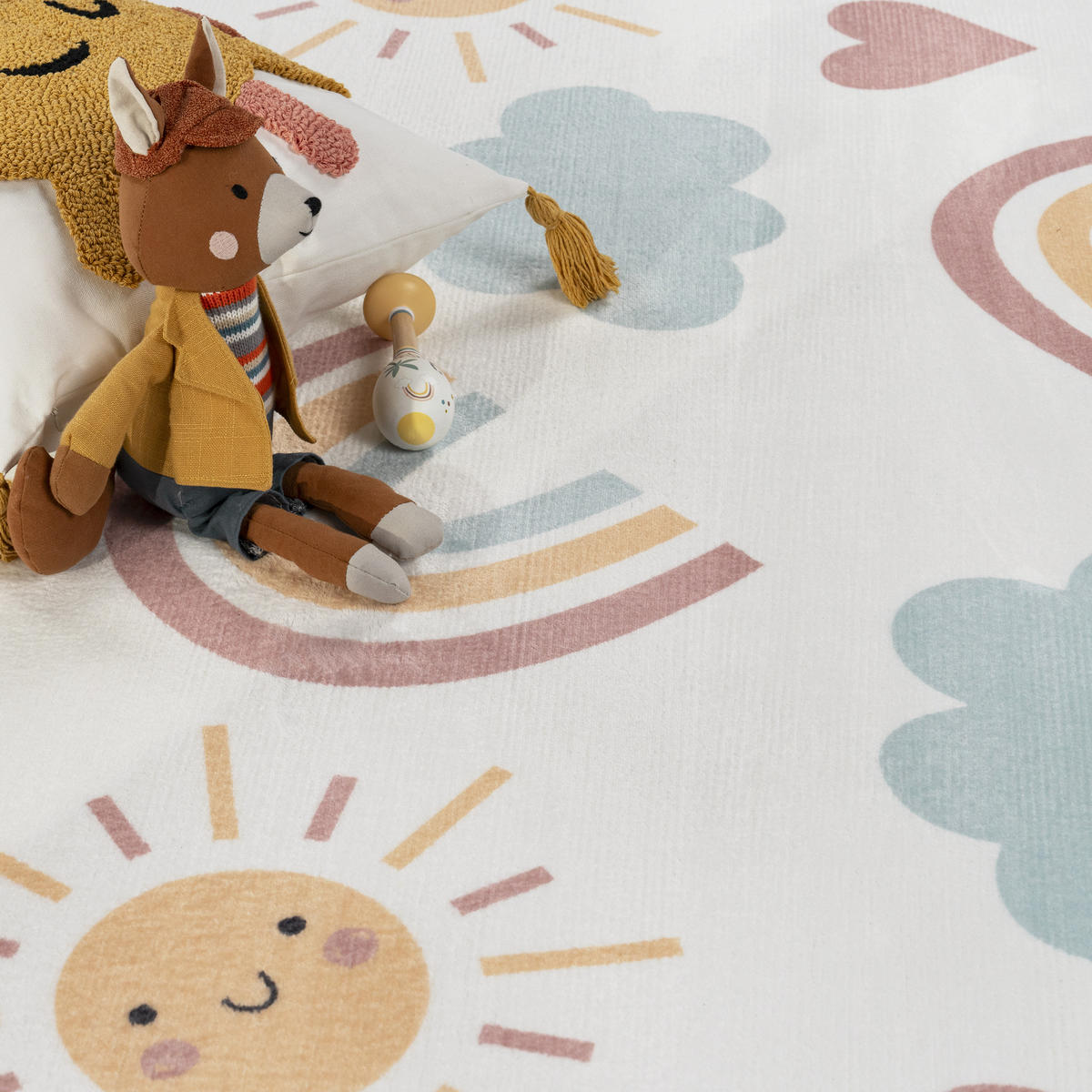 KINDERTEPPICH 120/160 cm Emilia 352 - Multicolor, Textil (120/160cm) - Paco Home