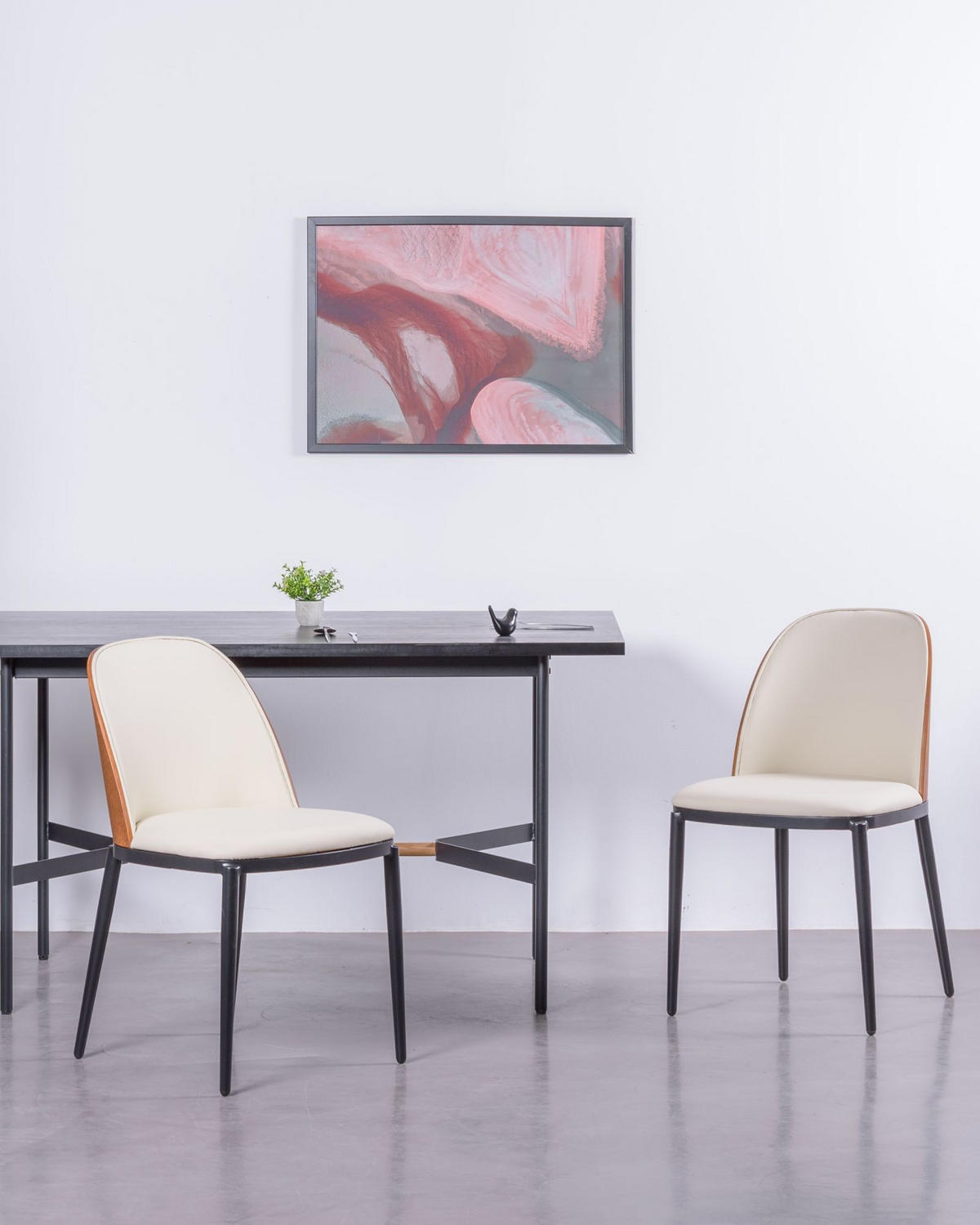 ESSZIMMERSTUHL gepolstert Holz Weiß - Weiß, Holz (46/78/55cm) - Nest Dream