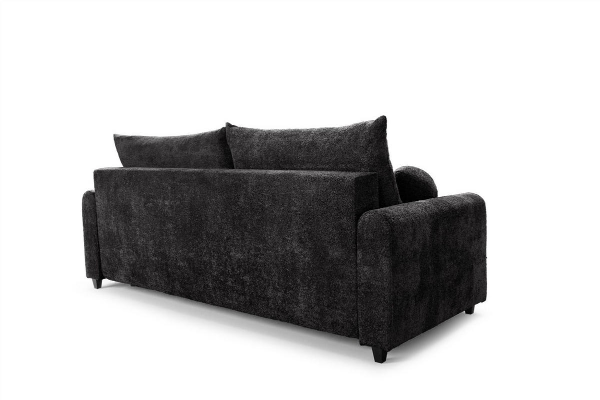 SCHLAFSOFA Giana - Anthrazit, Holzwerkstoff/Textil (230/100/100cm) - Fun Möbel