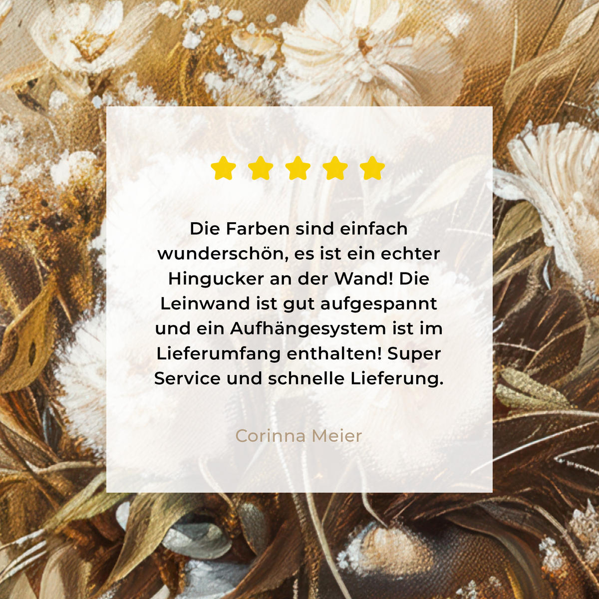 LEINWANDBILD Blumen - Vase - Stilleben - Beige Room Decor 30x40 cm - Creme, Textil (30/40cm) - MuchoWow