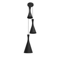 HÄNGELEUCHTE - Schwarz, Metall (20/100/120cm) - Lumicom