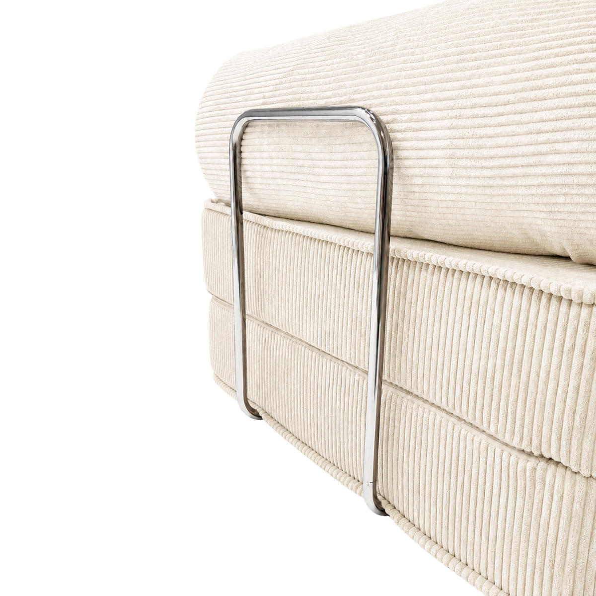 GEMÜTLICHER Sessel im Wabi-Sabi Stil Creme - Creme, Textil (100/70/100cm) - SURB