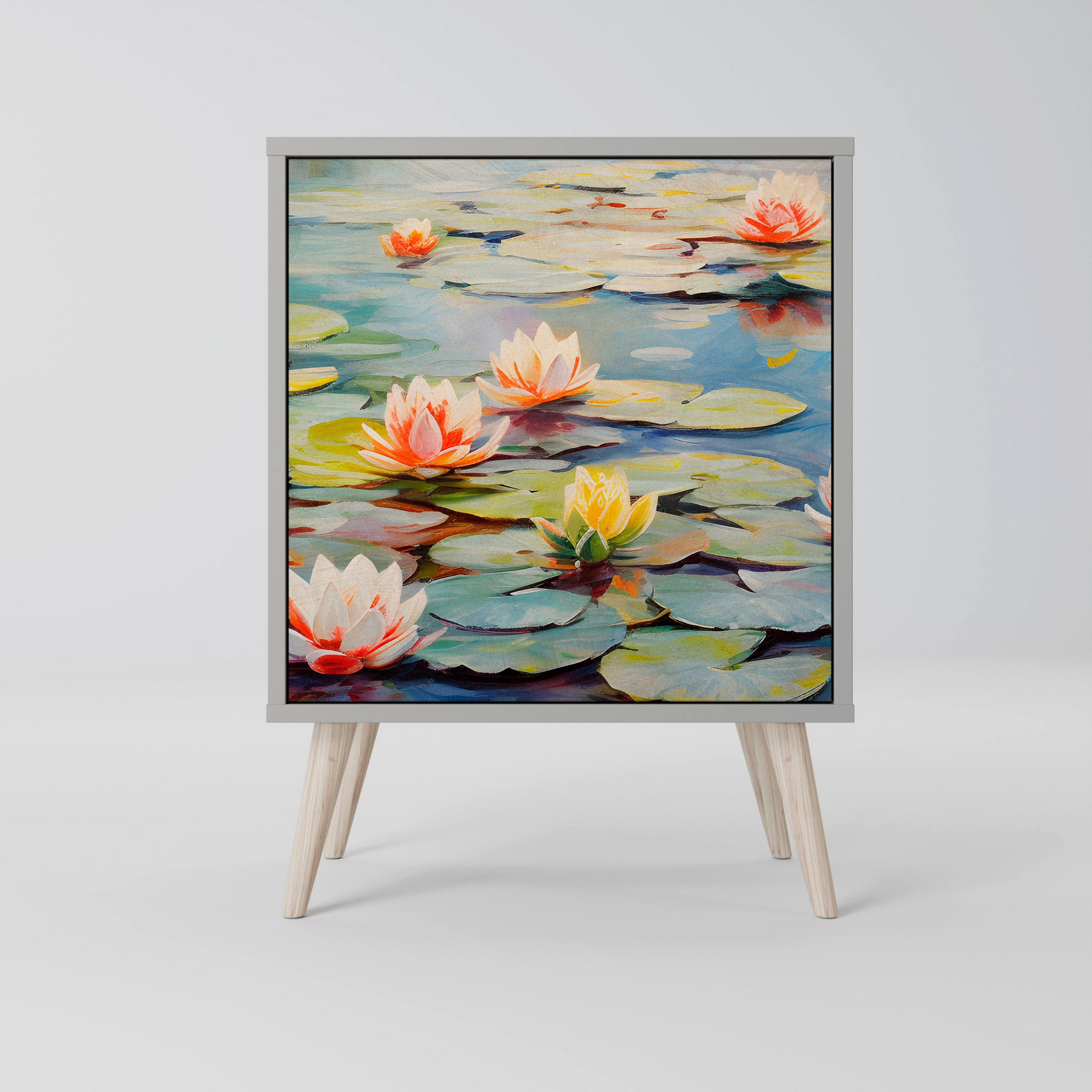 SpaceRebels Sideboard Grau 57.5x77.5x42 cm
