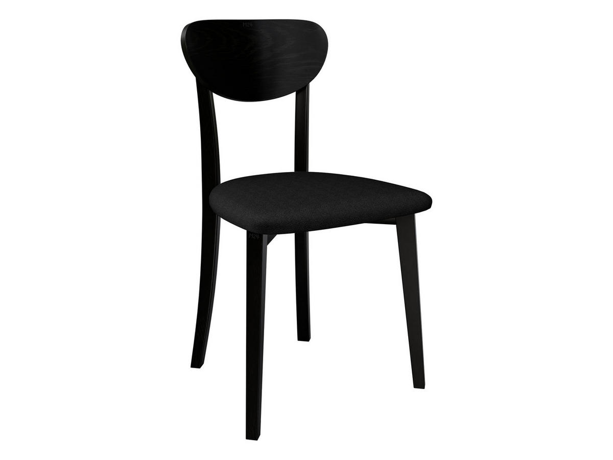 ESSZIMMERSTUHL Hugo VII - Schwarz, Holz/Textil (47/86/48cm) - MIRJAN24