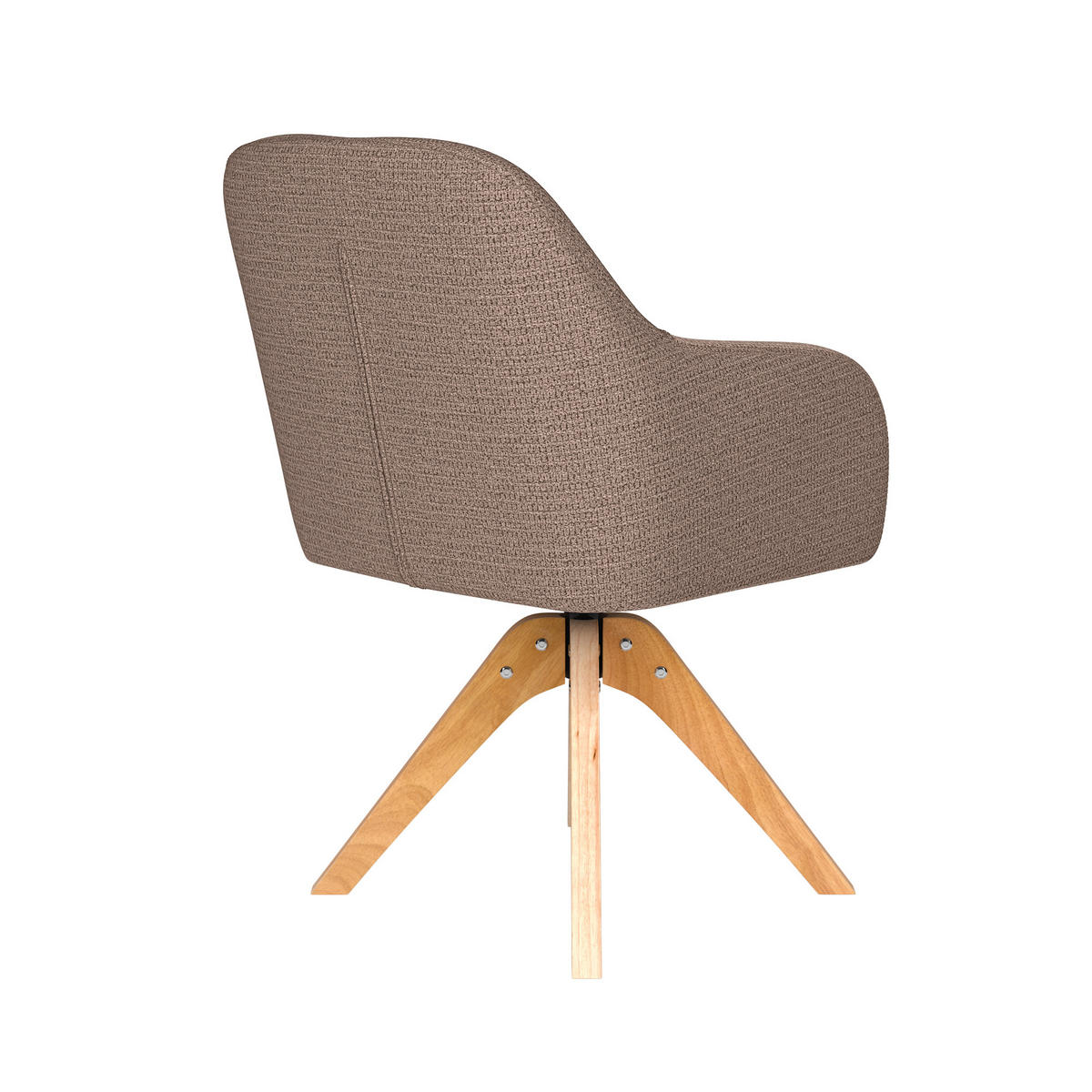 ESSZIMMERSTUHL Otis - Taupe - 62/59/84 cm - Taupe, Textil (59/84/62cm)