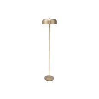 STEHLAMPE - 35 cm x 35 cm - metall - goldfarben Catavi - Goldfarben, Metall (35/35/150cm) - Vente-Unique