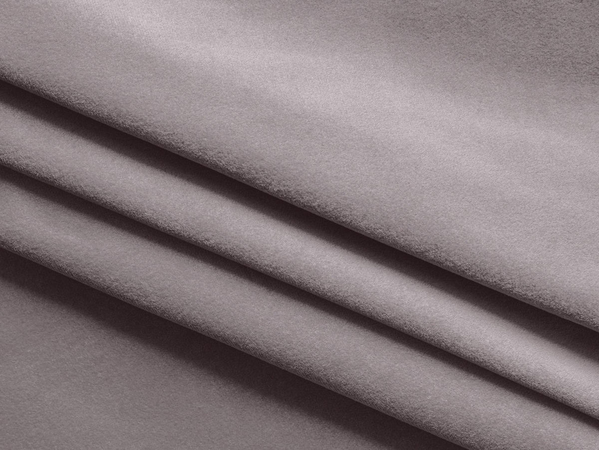 WOHNLANDSCHAFT Samt Stoff Violett - Lila/Flieder, Kunststoff/Textil (398/82/185cm) - Makamii
