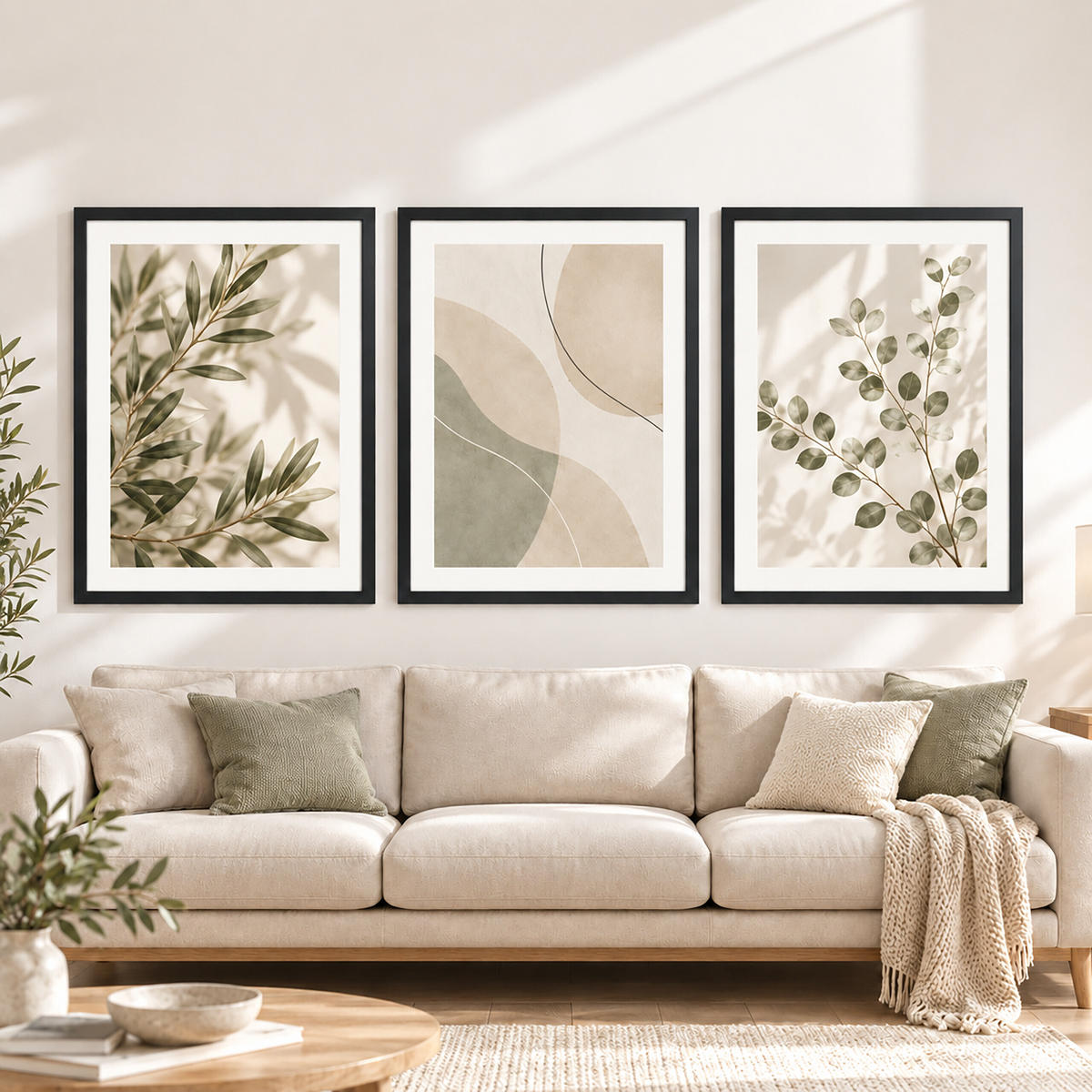 FOTORAM Svart 3-pack - Svart, Papper/Träbaserade material (64/88cm) - Relaxdays
