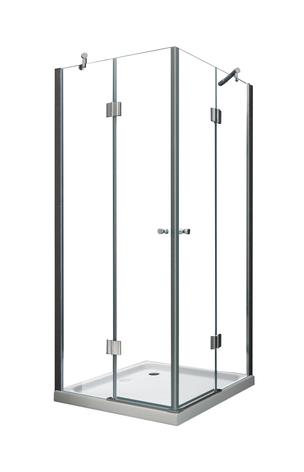 Glasdeals Duschkabine Klar 120x195x120 cm