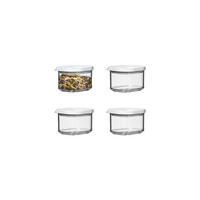 VORRATSDOSE Modula weiß 175 ml 4er Set - Weiß, Kunststoff (7.2/5.9/7.2cm) - Mepal
