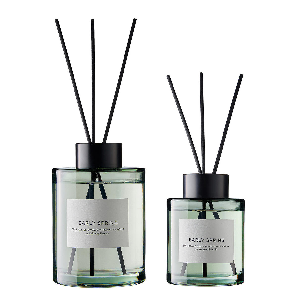 RAUMDUFT Pure Poetry Early Spring 150ml - Salbeigrün, Glas (8/24/8cm) - Butlers