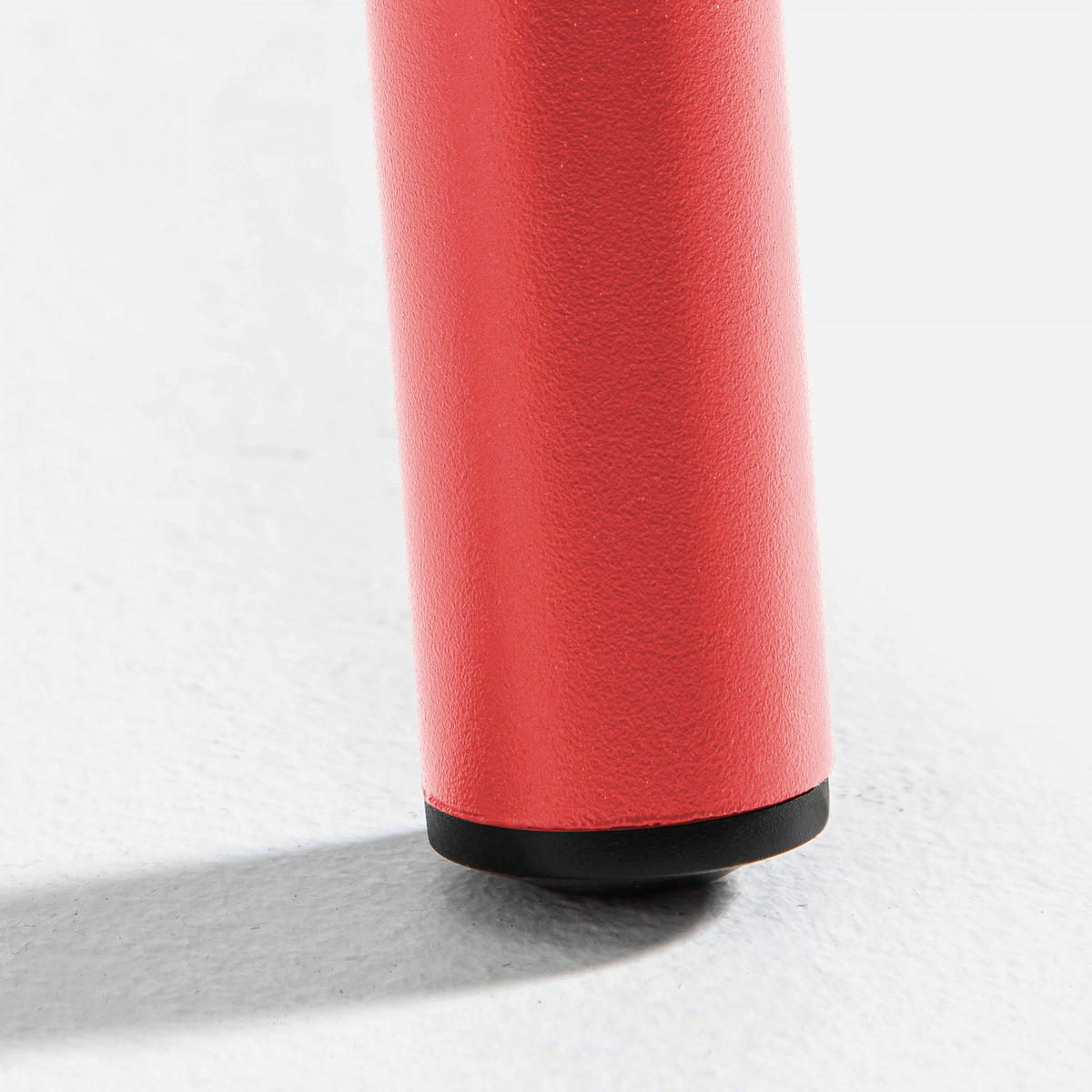 GARTENTISCH , Rot - Rot, Metall (120/120/72cm) - Oviala