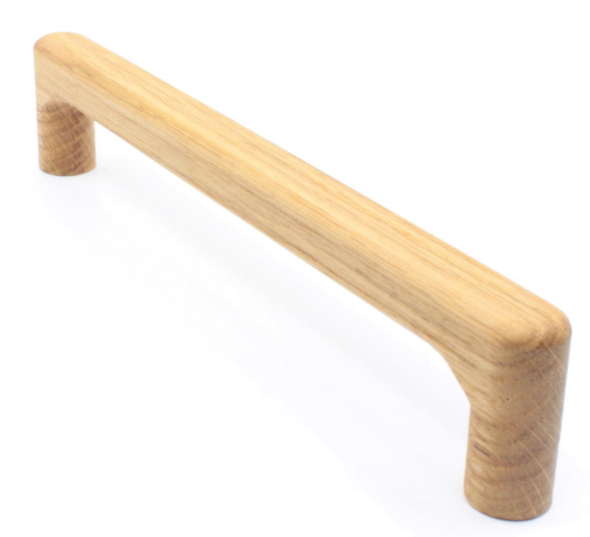 MÖBELGRIFF BA 550mm, Küchengriff Eiche massiv, Holzgriff Schrank - Naturfarben, Holz (1.4/3.3/56.4cm)