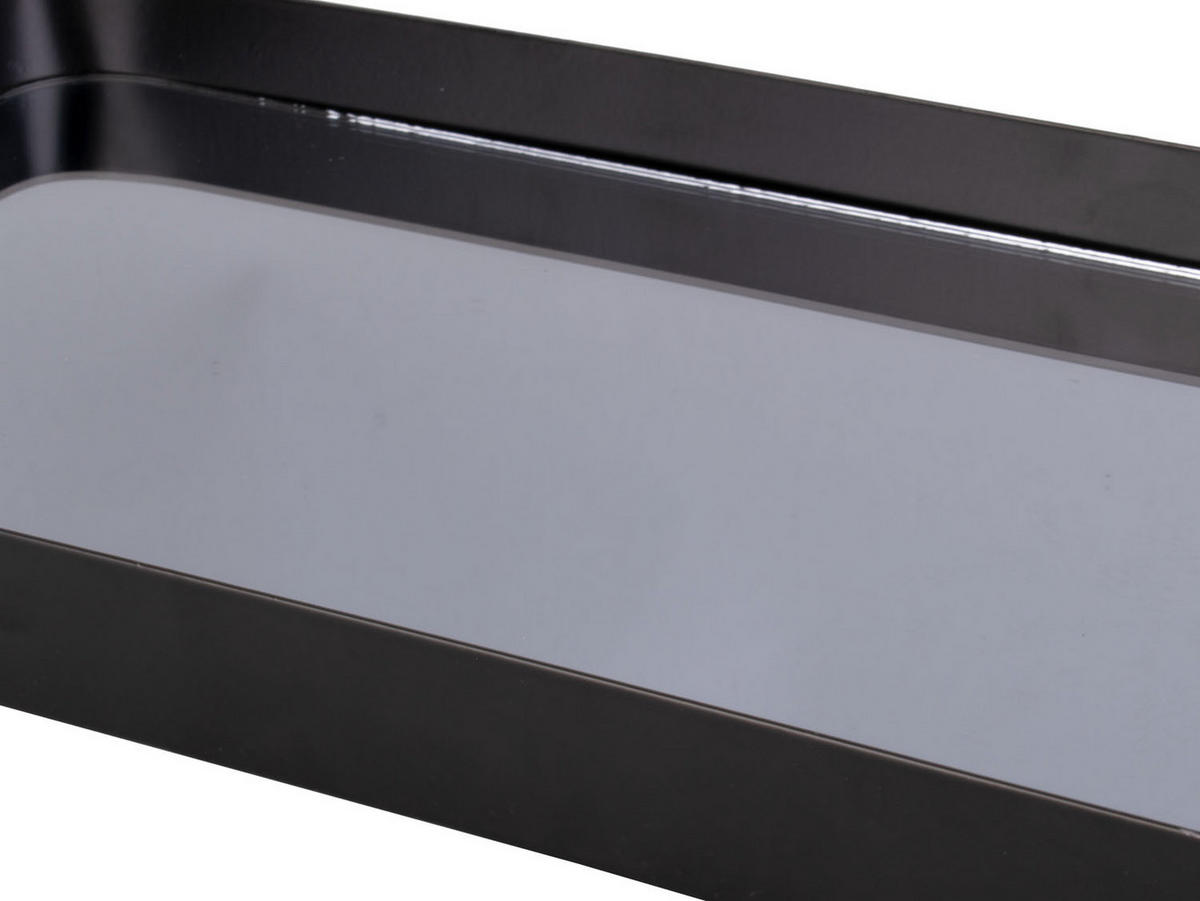 SERVIERTABLETT Mirage 40/20/3 cm - Grau, Glas (20/3/40cm) - Present Time