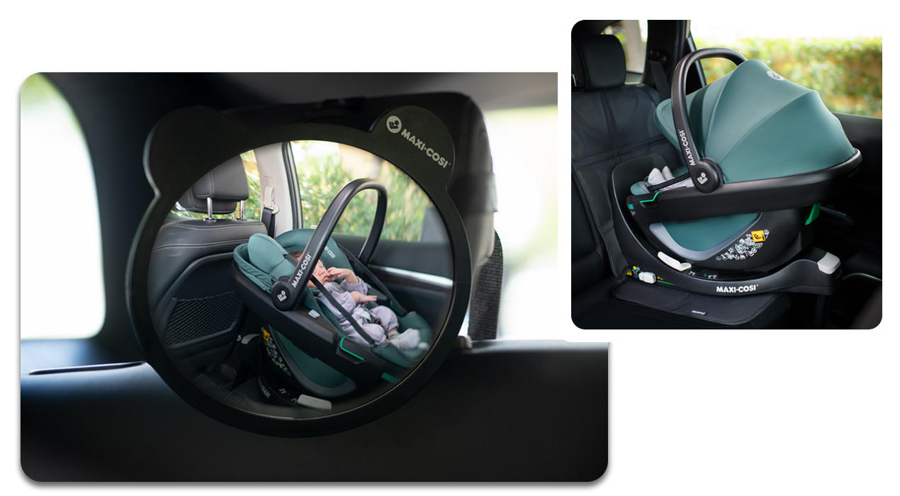 Baby Auto Zurück Sitz Lenkrad Infant Fahren