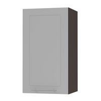 KÜCHENHÄNGESCHRANK Kvantum W2/40 Dust Grey Matt / Lava Matt 40 / 32,5 / 72cm - Dunkelgrau/Grau, Holz/Holzwerkstoff (40/72/32.5cm) - Feldmann-Wohnen