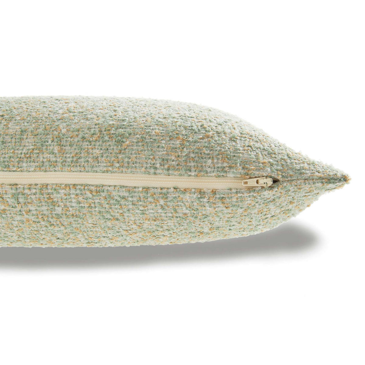 ZIERKISSENHÜLLE BOUCLÉ - Grün, Textil (45/45cm) - Tom Tailor