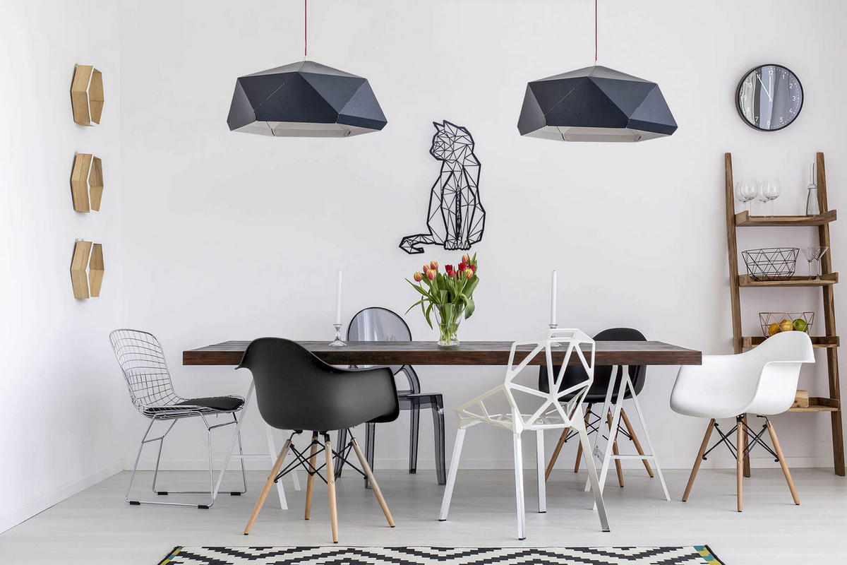 WANDDEKO Schwarz 87/61 cm - Schwarz, Metall (2.15/61/2cm) - KUNSTLOFT