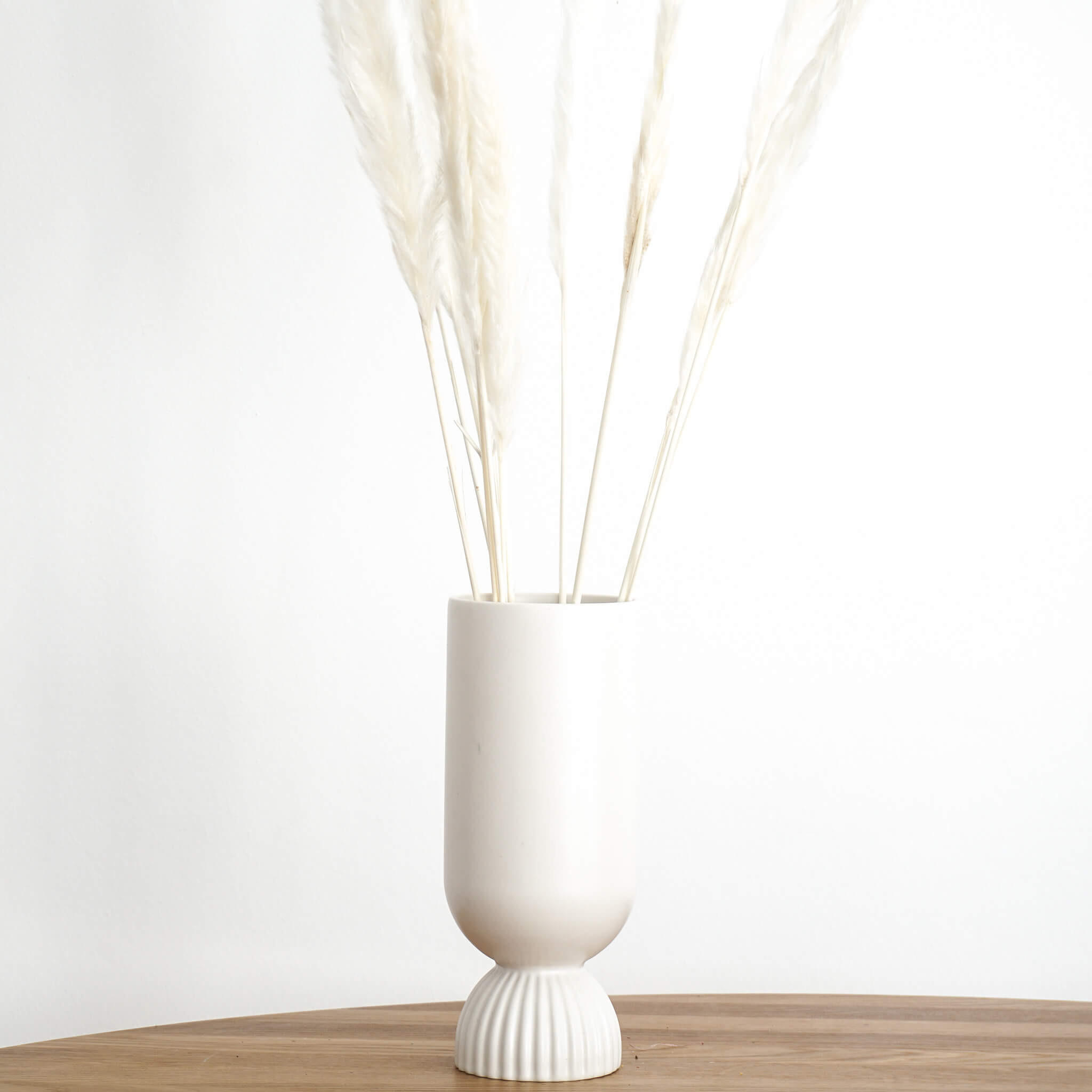 PAMPASGRAS Mini - weiß / Bund / 65 cm - Weiß, Naturmaterialien (65cm) - Lykke & You