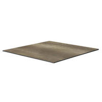 TISCHPLATTE 70 x 70 cm, Eiche geräuchert - Braun, Holzwerkstoff (70/70/1.25cm) - Oviala