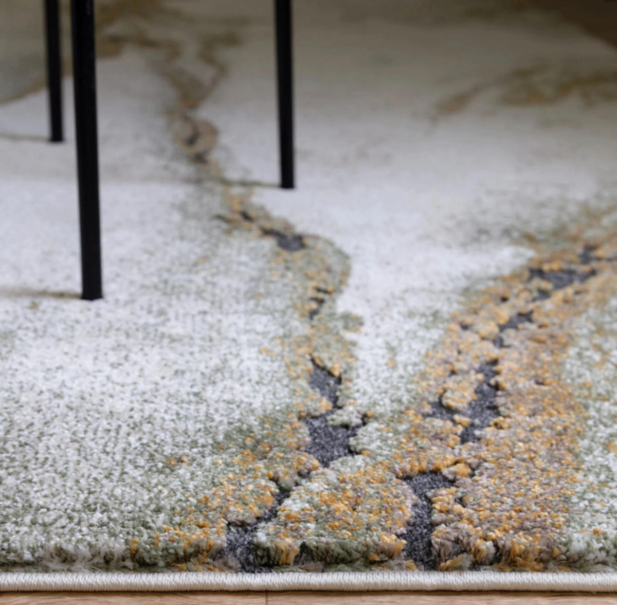 TEPPICH Flachgewebe HAVEN Grün 160 x 230 cm - Grün, Textil (160/230cm) - Novatrend