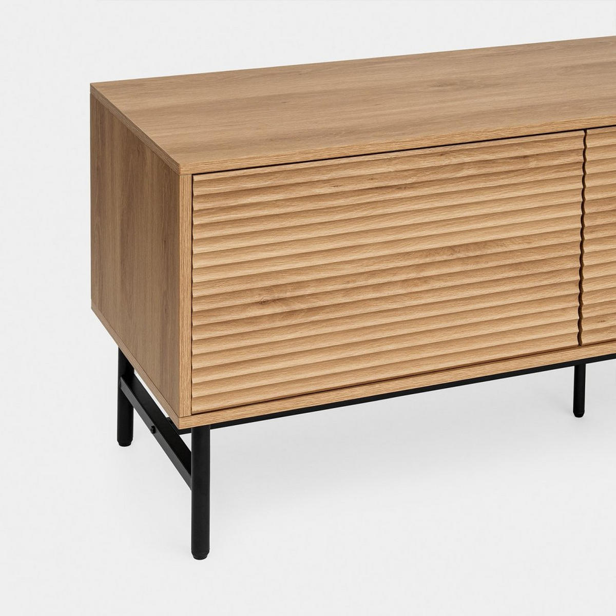 TV-ELEMENT Land Natürlich 160 cm x 55 cm - Naturfarben, Holzwerkstoff (160/55/40cm) - Klast Home