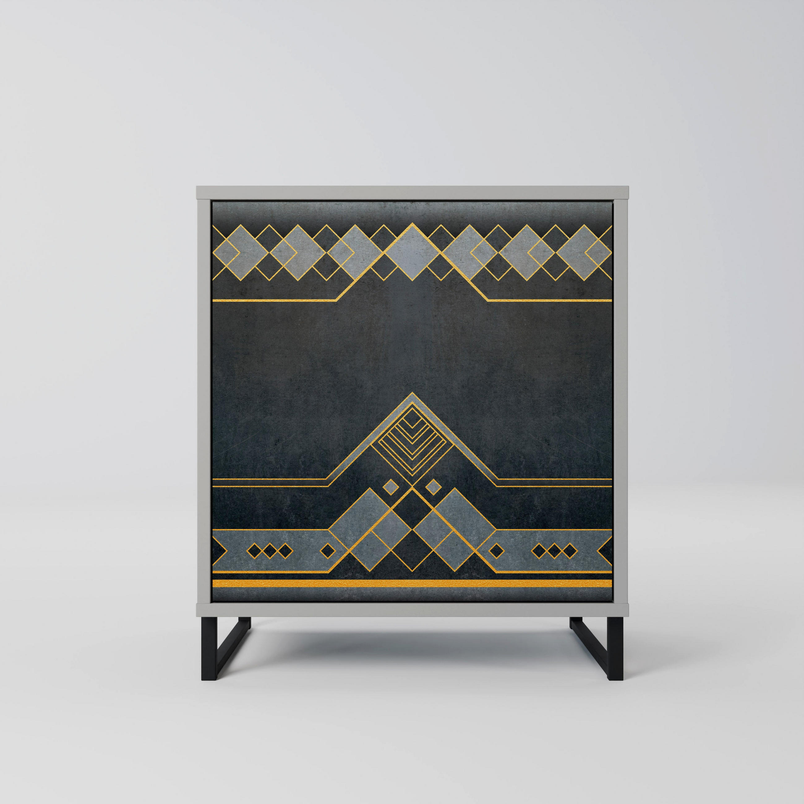 SpaceRebels Sideboard Grau 57.5x67.5x42 cm