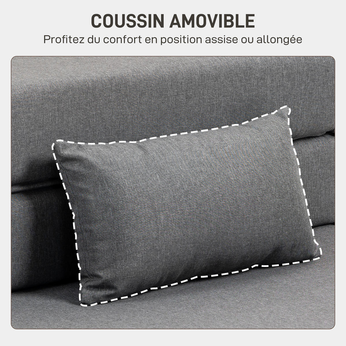 SCHLAFSESSEL DE-14601 pliables, inkl. Kissen Grau - Grau, Textil (80/15/210cm) - ComfortXL