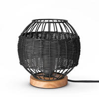 TISCHLAMPE Puglo - Schwarz, Metall (20/20/21cm) - Paco Home