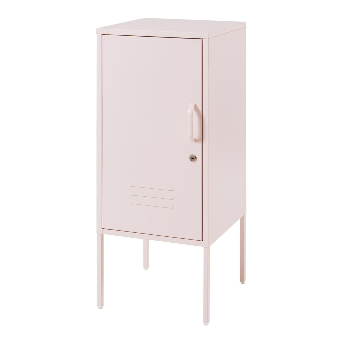 NACHTTISCH Hausjärvi - Rosa, Metall (35/82/35cm) - [en.casa]