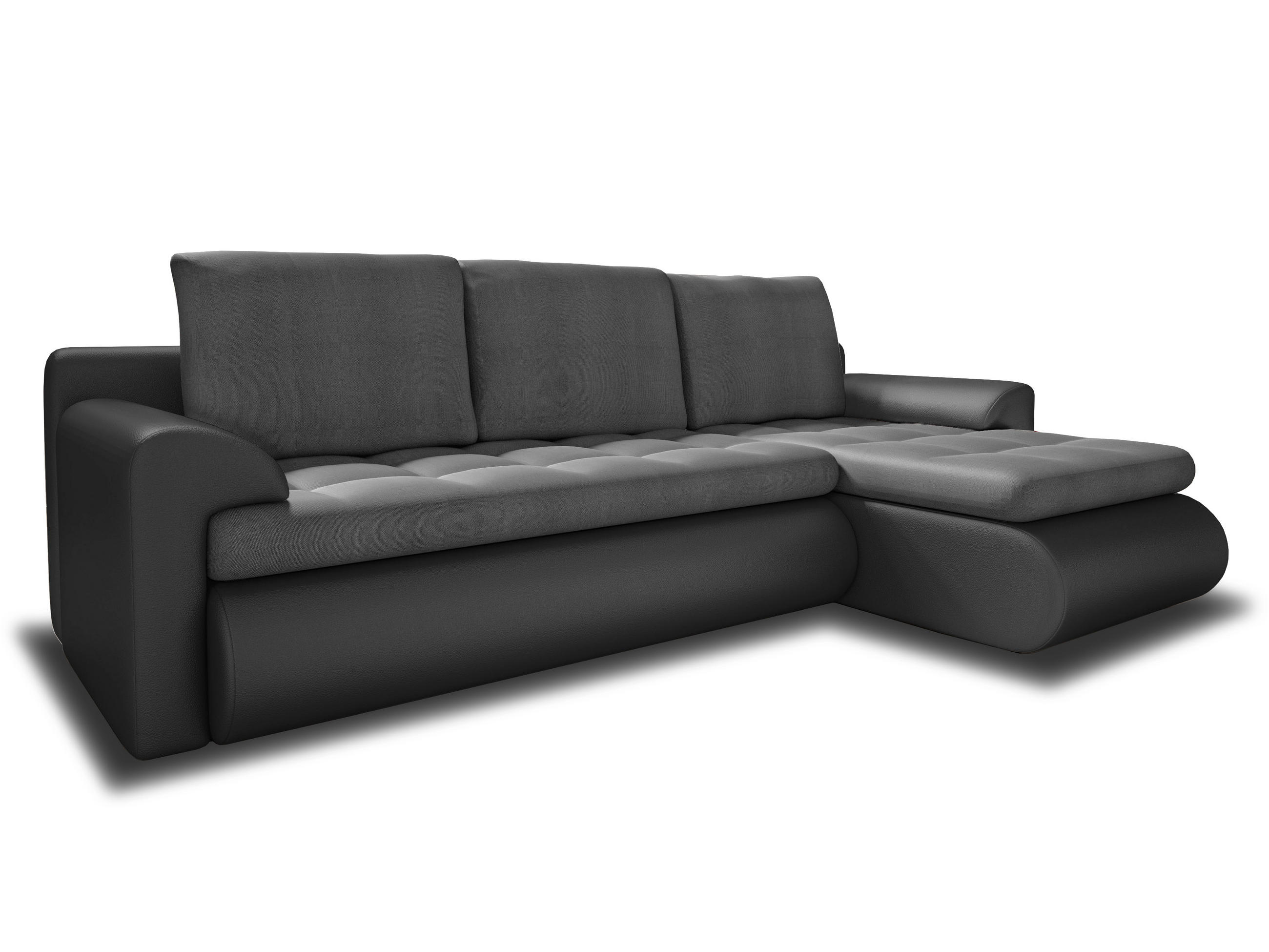 ECKSOFA Santi, Seite: Rechts - Grau, Holz/Textil (226/152cm) - Sofnet