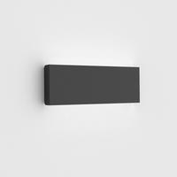 LED-WANDLEUCHTE Band M - Schwarz, Metall (29/11/3.6cm) - Lumicom