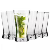 WASSERGLÄSER, 6er-Set, 360 ml - Transparent, Glas (0.36L) - Krosno Glass