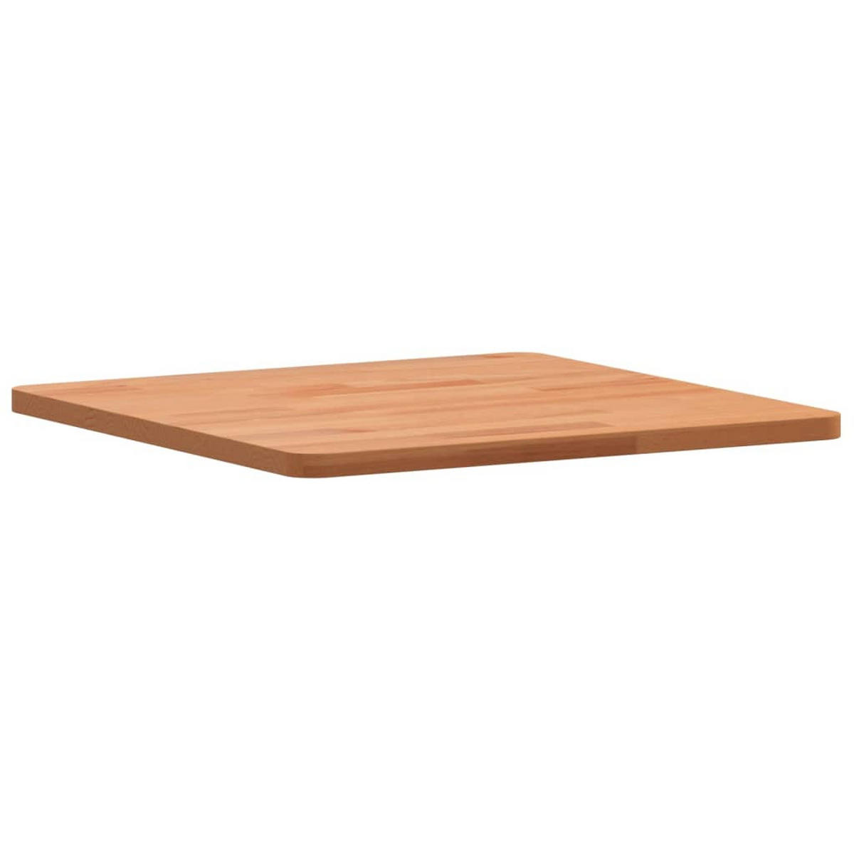 TISCHPLATTE 40/40/1,5 Cm Quadratisch Massivholz Buche - Braun, Holz (40/40/1.5cm) - vidaXL