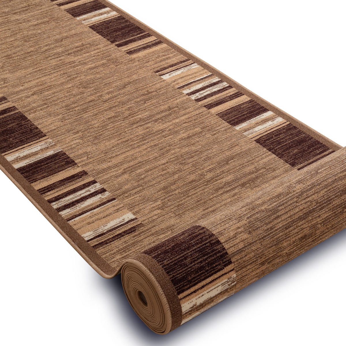 POGUMOVANÝ běhoun ADAGIO béžový 80/280 cm - béžová, textil (80/280cm) - rugsX